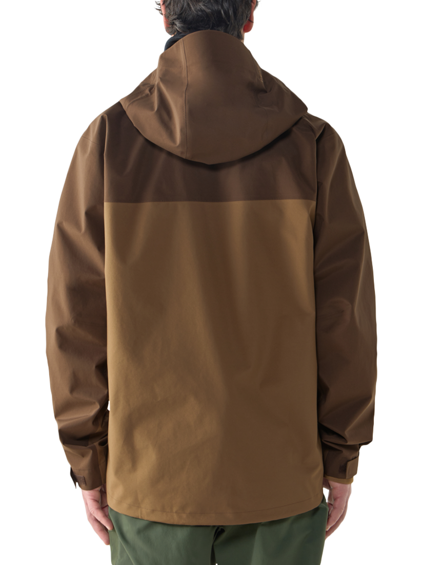 Product image 3 of 10, which shows Haglöfs Front Proof II Waterproof Jacket, Brown/Teak, XL