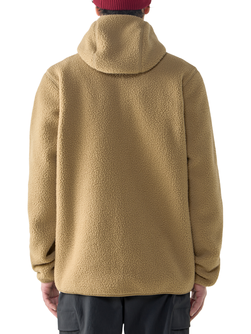 Product image 3 of 6, which shows Haglöfs Funas Pile Hooded Jacket, Oak Brown, L