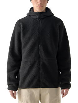 Haglöfs Funas Pile Hooded Jacket, True Black, True Black