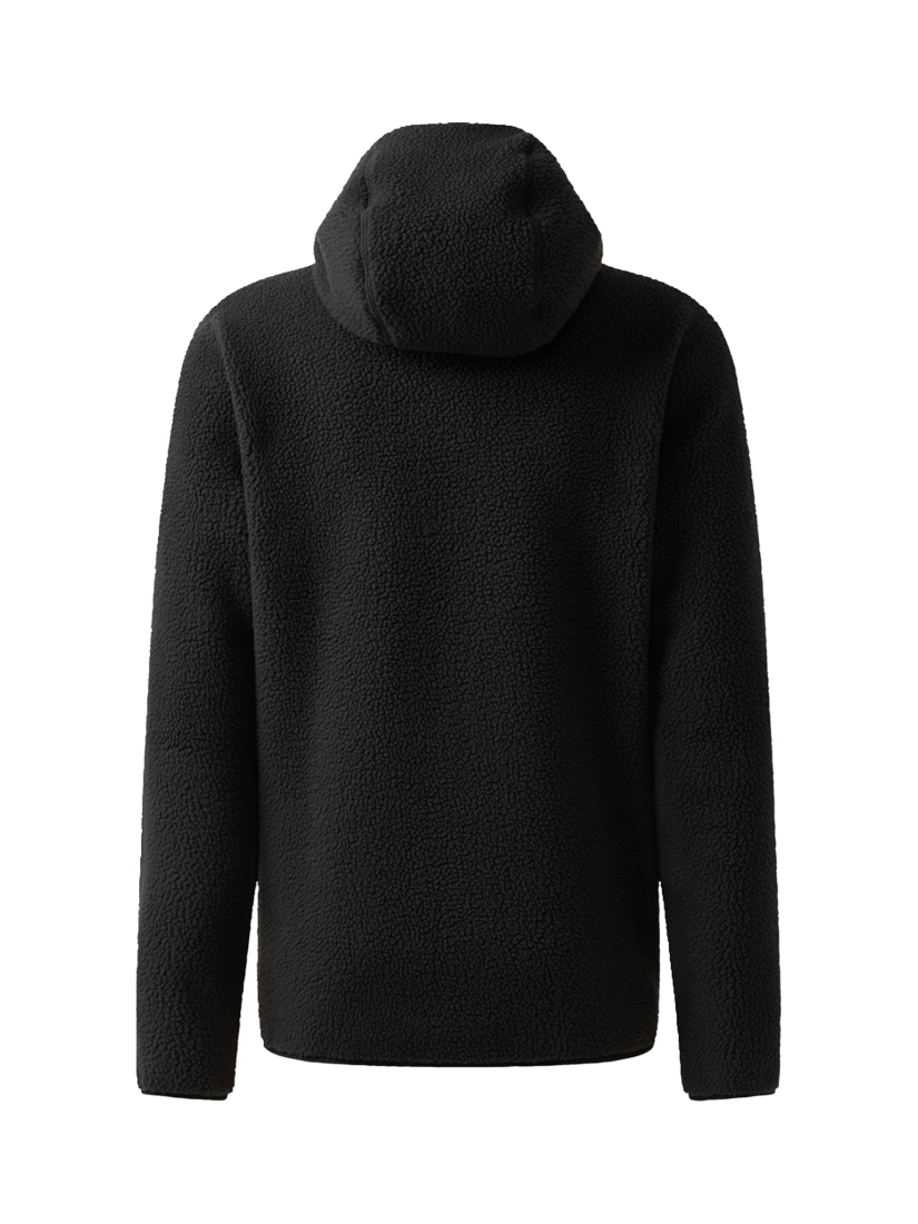 Product image 6 of 6, which shows Haglöfs Funas Pile Hooded Jacket, True Black, XL