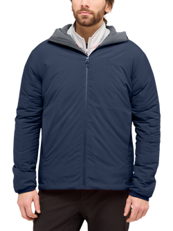 Haglöfs Men's Mimic Alert Hooded Jacket, Tarn Blue, Tarn Blue