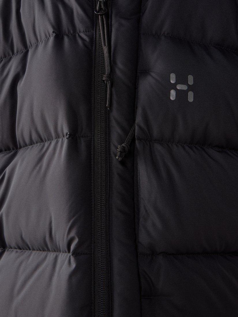 Product image 5 of 8, which shows Haglöfs Rosson Down Parka Jacket, True Black, S