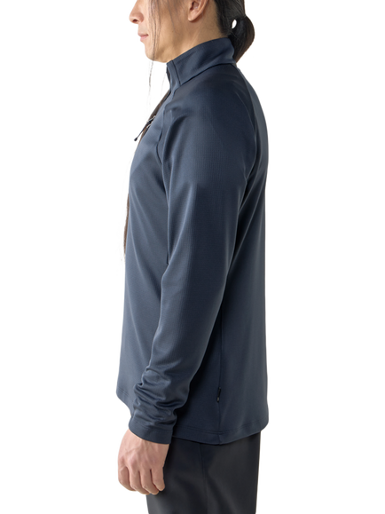 Haglöfs Korp Mid Halfzip Midlayer Top, Tarn Blue - view 2, Tarn Blue