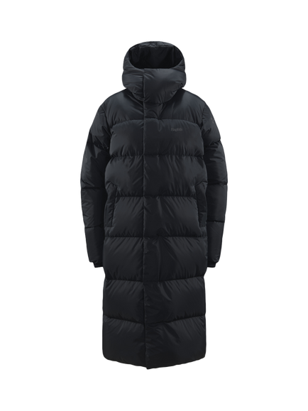 Haglöfs Long Down II Insulated Parka, True Black, True Black