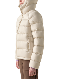 Haglöfs Rosson Down Hooded Jacket, Chalk Beige - view 2, Chalk Beige
