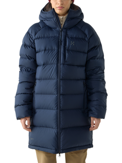 Haglöfs Rosson Down Parka Jacket, Tarn Blue, Tarn Blue