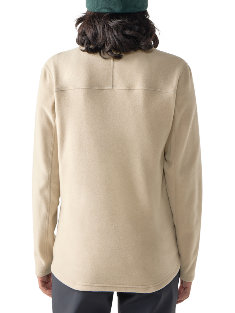 Product image 3 of 6, which shows Haglöfs Buteo Mid Jacket, Chalk Beige, XS