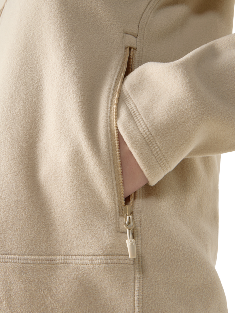 Product image 4 of 6, which shows Haglöfs Buteo Mid Jacket, Chalk Beige, XS