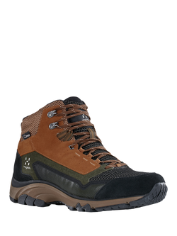 Haglöfs Women's Skuta Proof Mid Hiking Boots, Oak/Deep Woods, Oak/Deep Woods