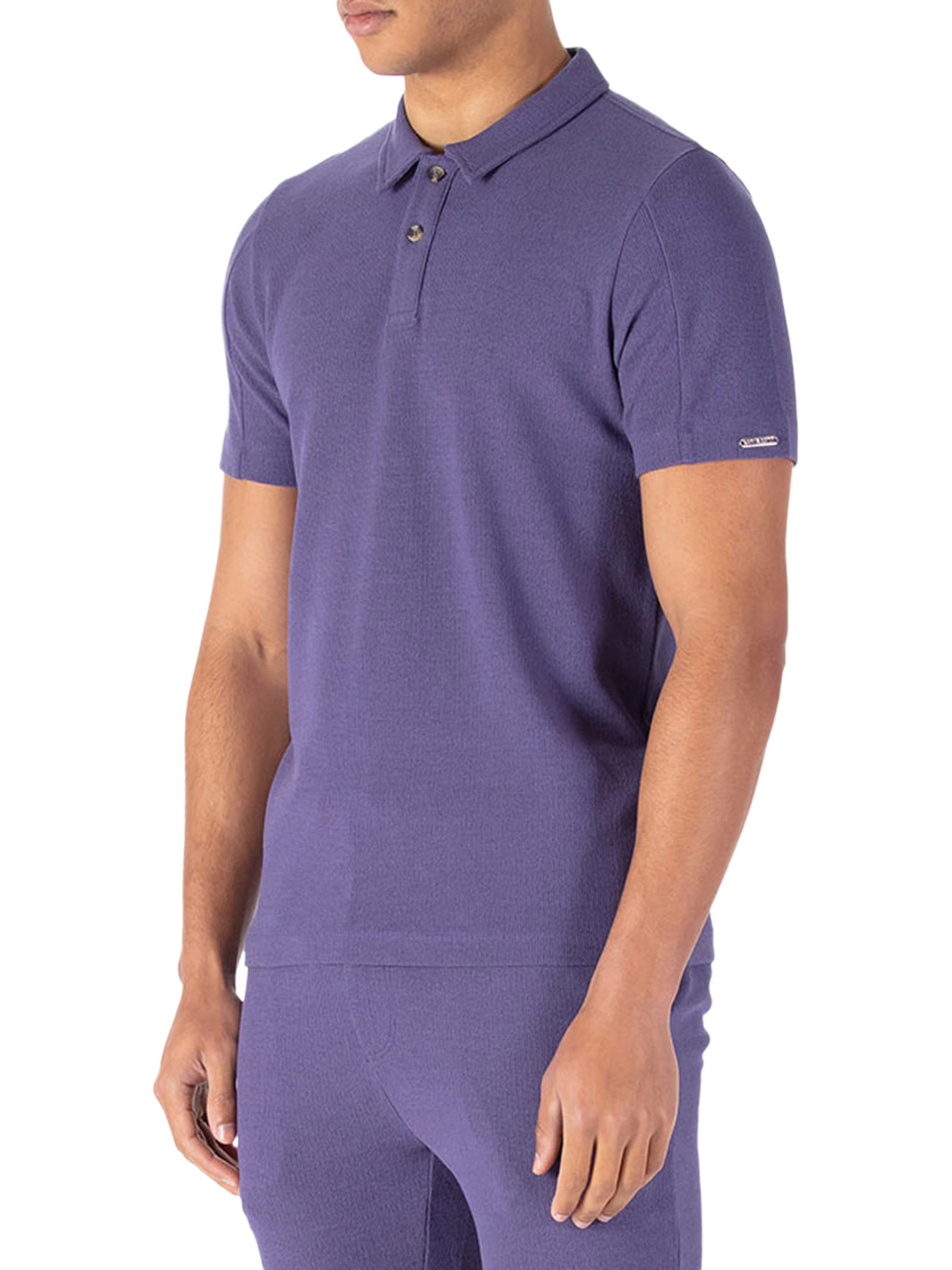 Product image 3 of 6, which shows LUKE 1977 Fuego Polo Shirt, Future Dusk, S