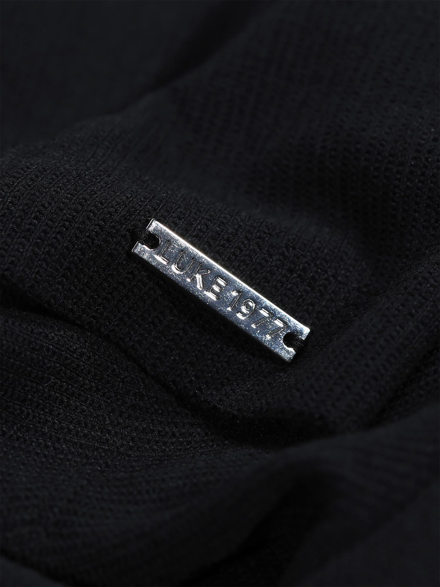 Product image 6 of 6, which shows LUKE 1977 Fuego Polo Shirt, Black, S