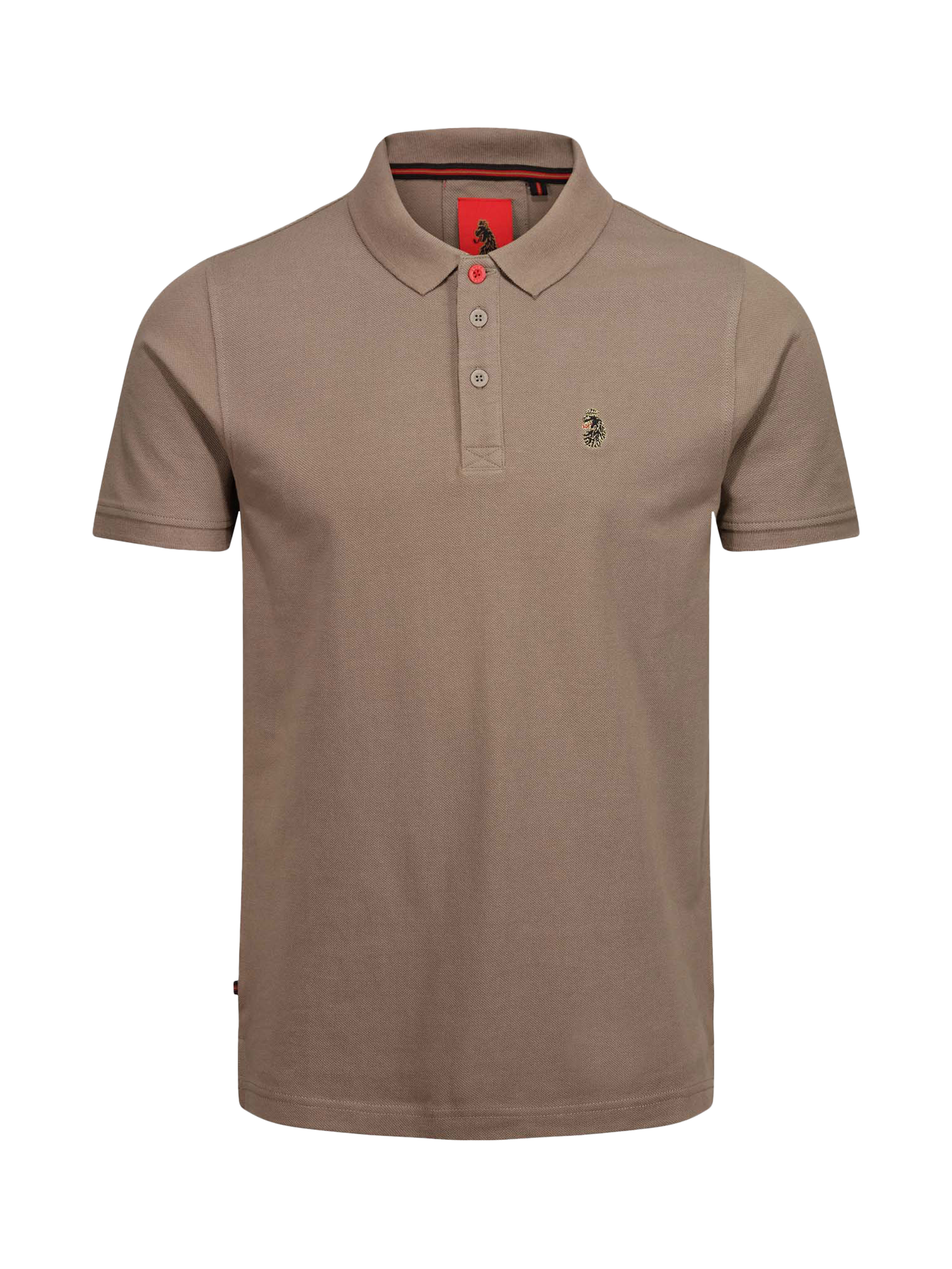 Product image 4 of 6, which shows LUKE 1977 Williams Polo Shirt, Hard Nut, S