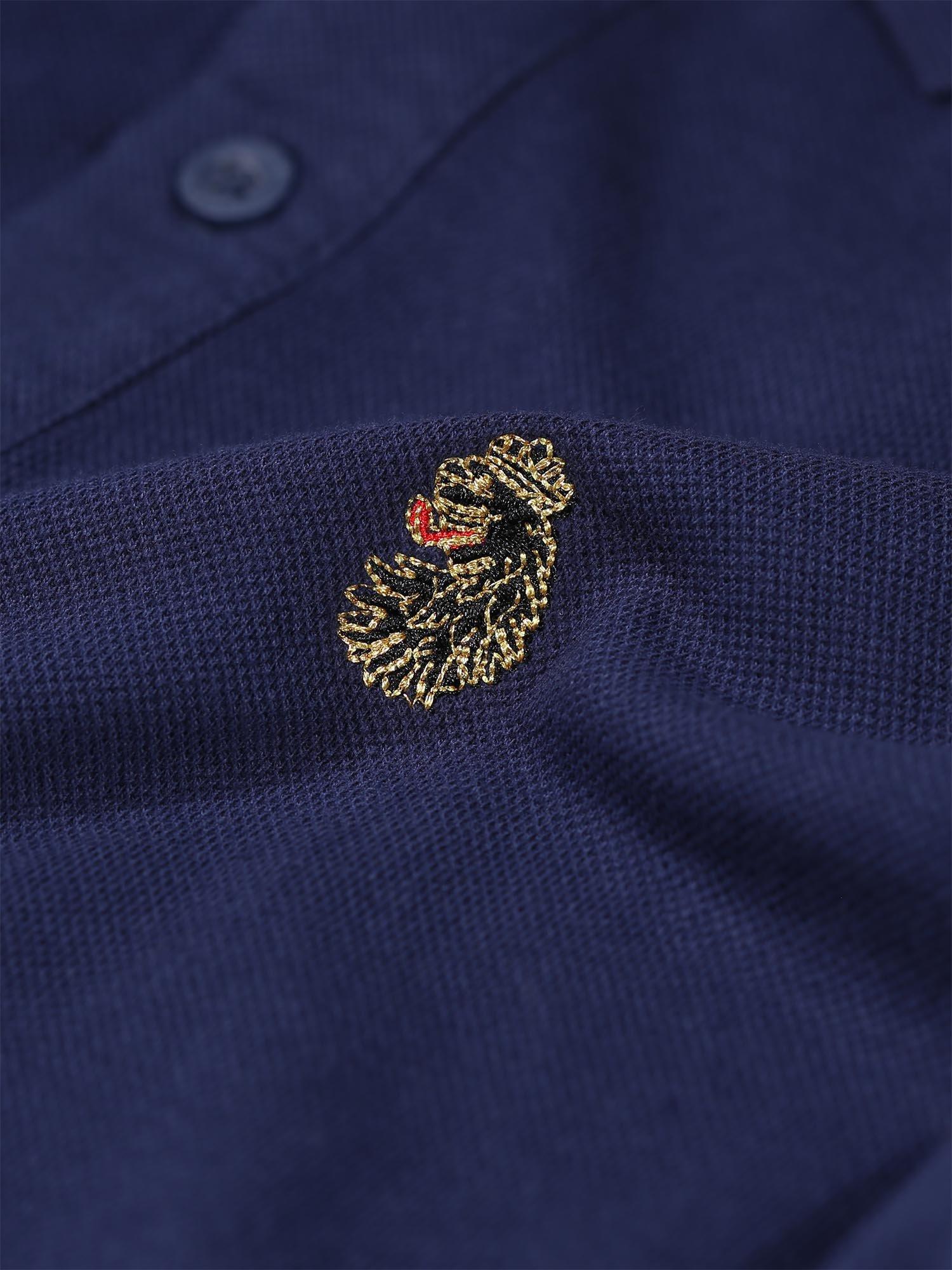 Product image 6 of 6, which shows LUKE 1977 Williams Cotton Regular Fit Short Sleeve Polo Shirt, Navy B, S