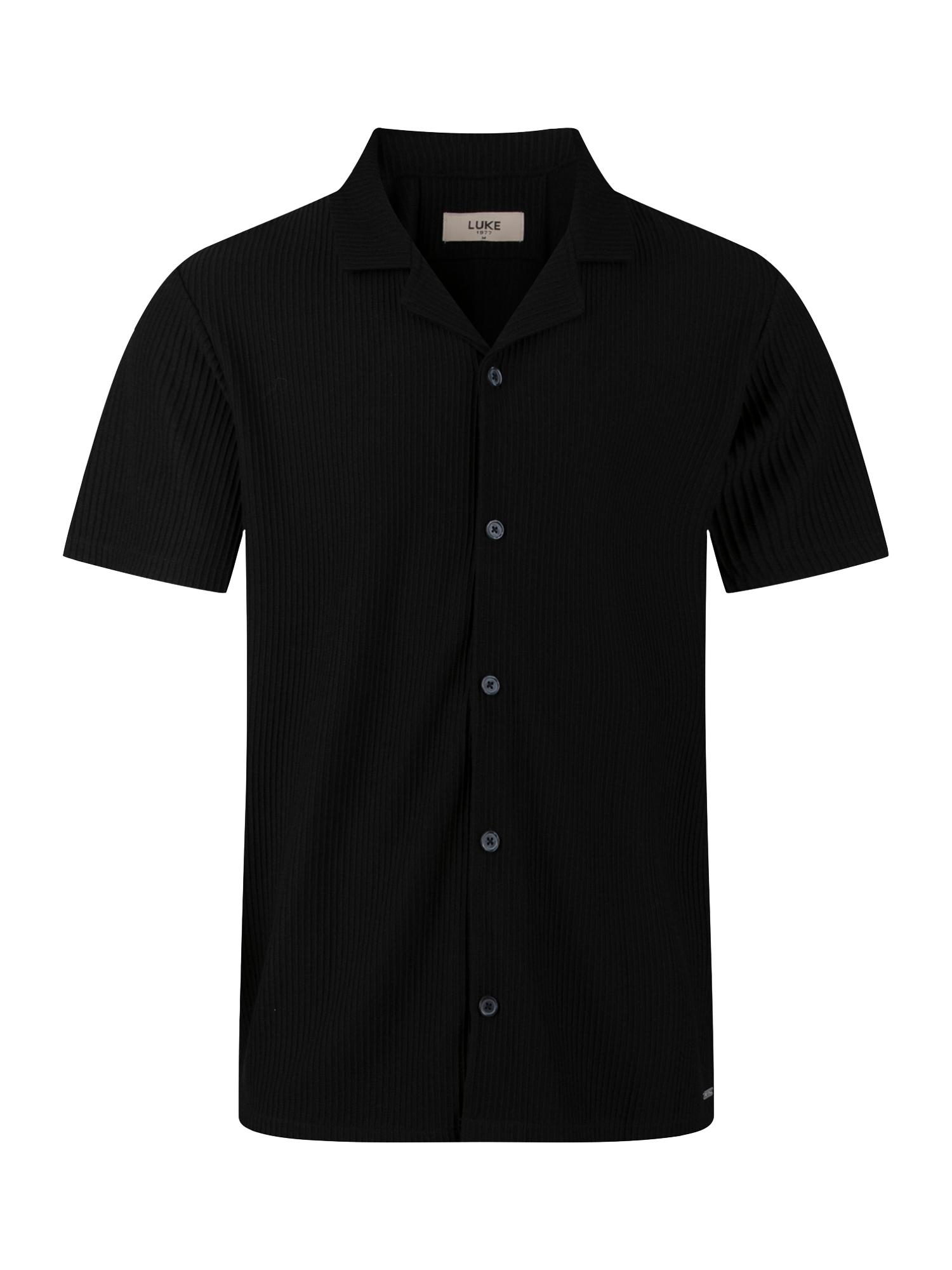 Product image 4 of 6, which shows LUKE 1977 Gwithian Regular Fit Shirt, Black, S