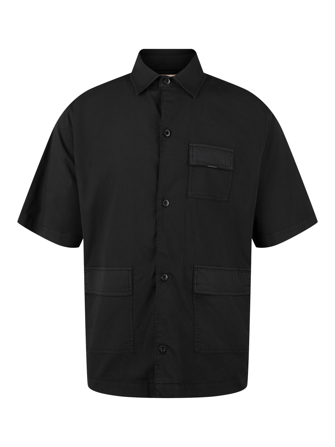 Product image 4 of 6, which shows LUKE 1977 Yedra Short Sleeve Shirt, Black, S