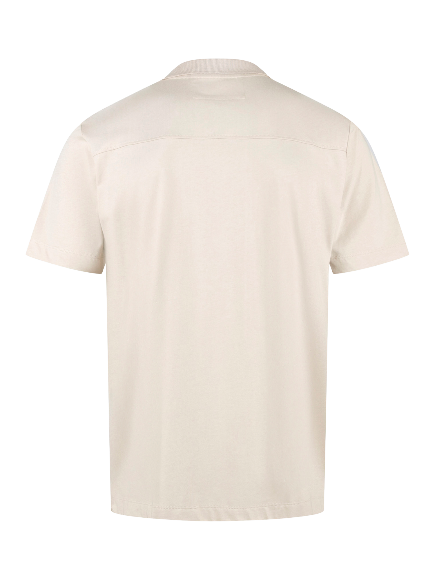 Product image 5 of 6, which shows LUKE 1977 Perranporth Cotton Regular Fit Shirt, Dark Ecru, S