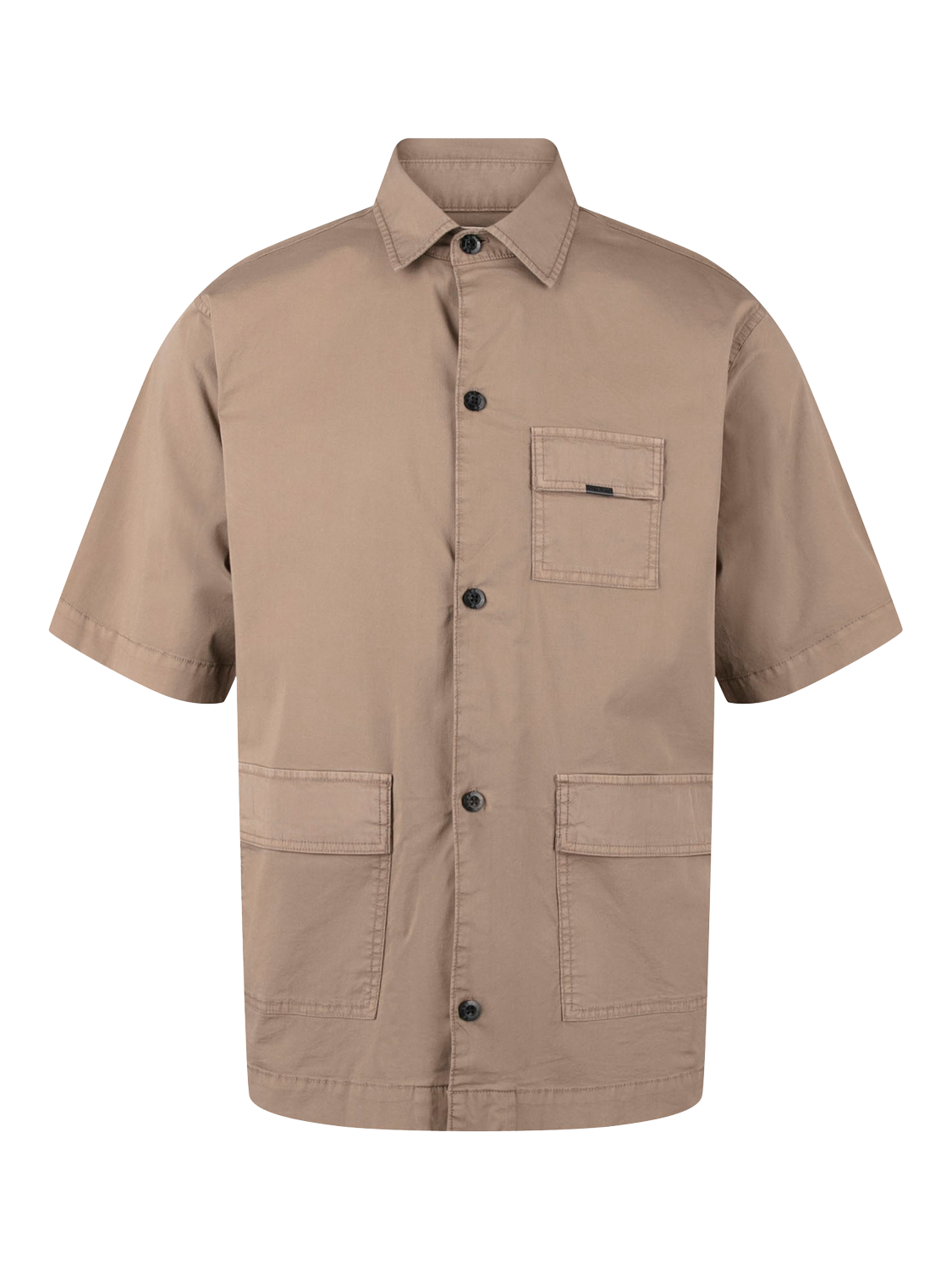 Product image 4 of 6, which shows LUKE 1977 Yedra Short Sleeve Shirt, Hard Nut, S