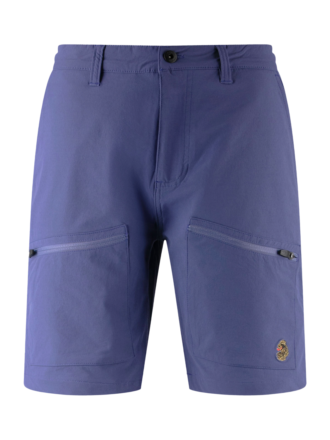 Product image 4 of 7, which shows LUKE 1977 Acetate Cargo Shorts, Future Dusk, S