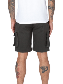 LUKE 1977 Club Future Cargo Shorts, Rifle Green - view 2, Rifle Green