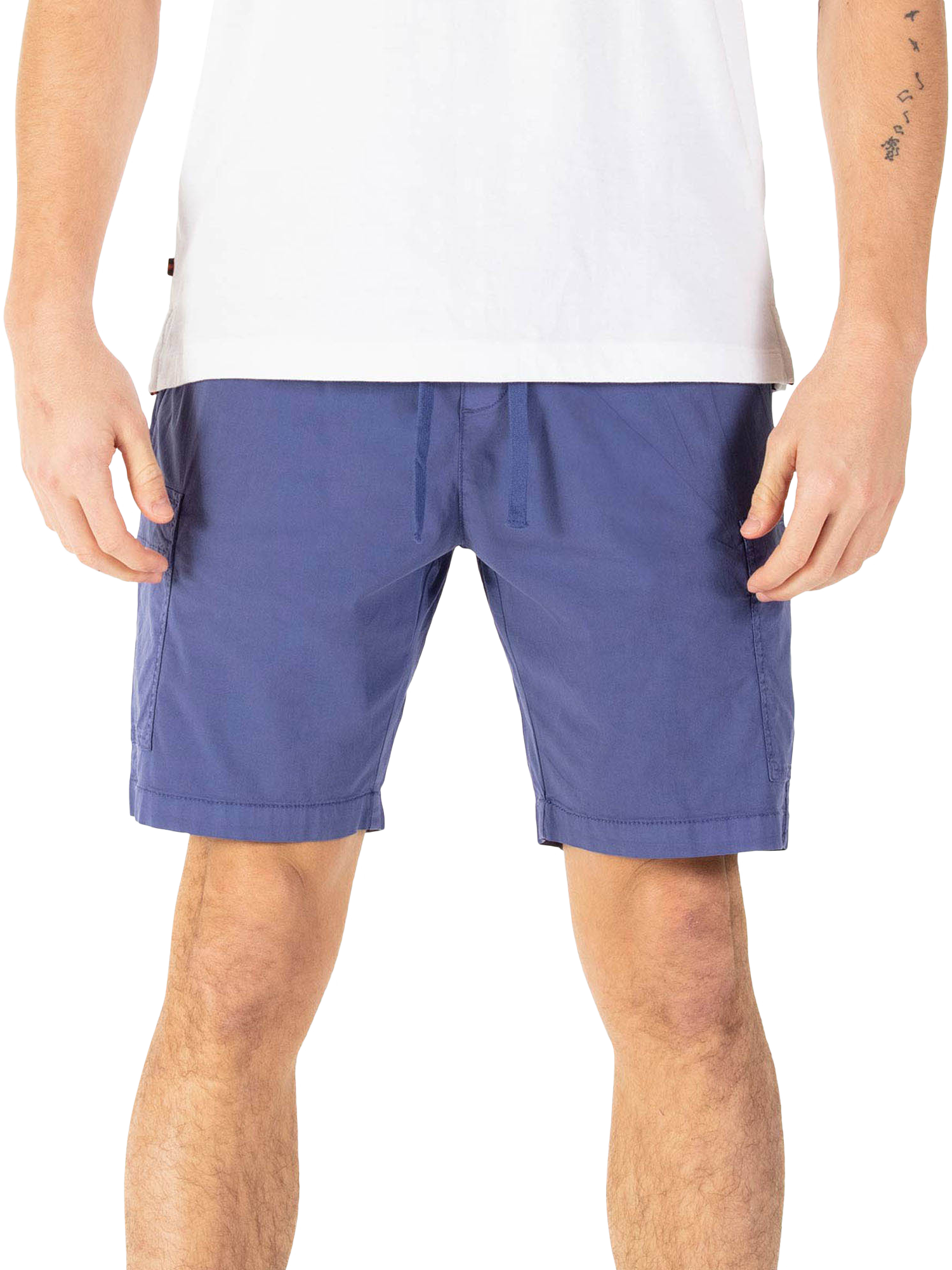 Product image 1 of 7, which shows LUKE 1977 Detalle Shorts, Future Dusk, S