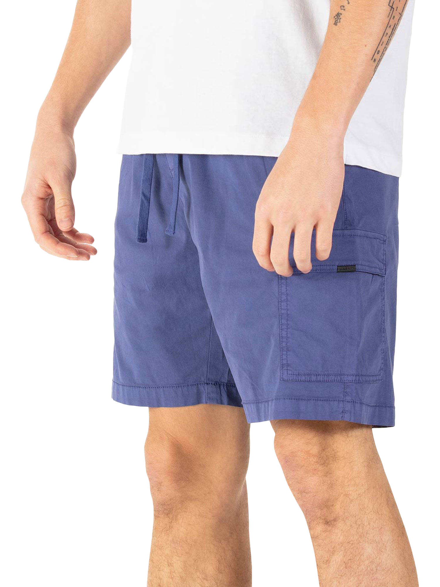 Product image 3 of 7, which shows LUKE 1977 Detalle Shorts, Future Dusk, S