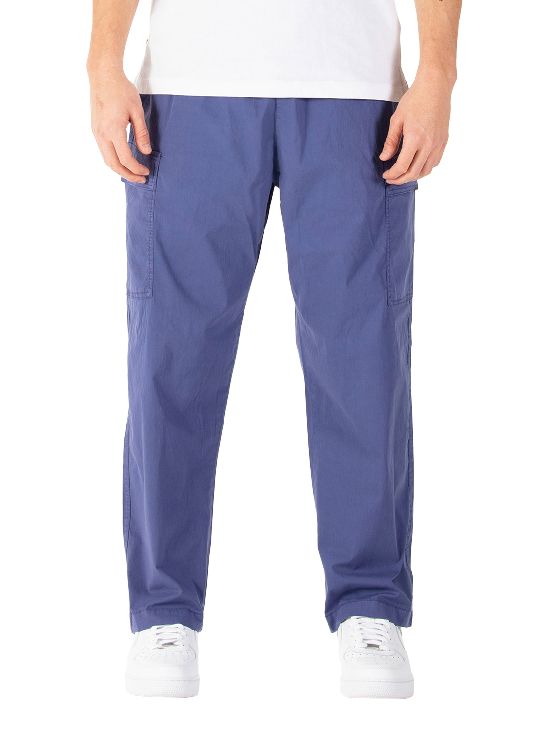 Product image 1 of 7, which shows LUKE 1977 Cerro Redondo Cargo Trousers, Future Dusk, S