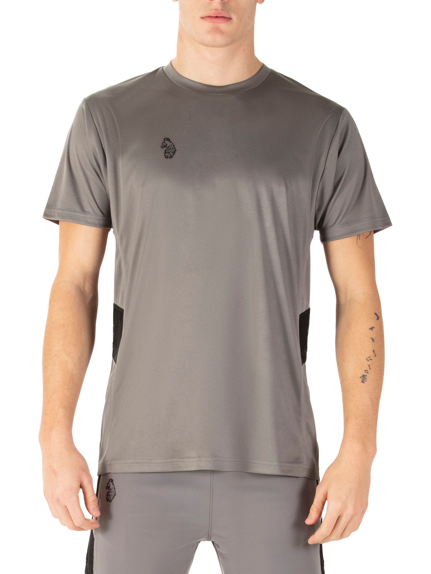Product image 1 of 6, which shows LUKE 1977 Chalk 1000 Performance Concrete T-Shirt, Concrete, S