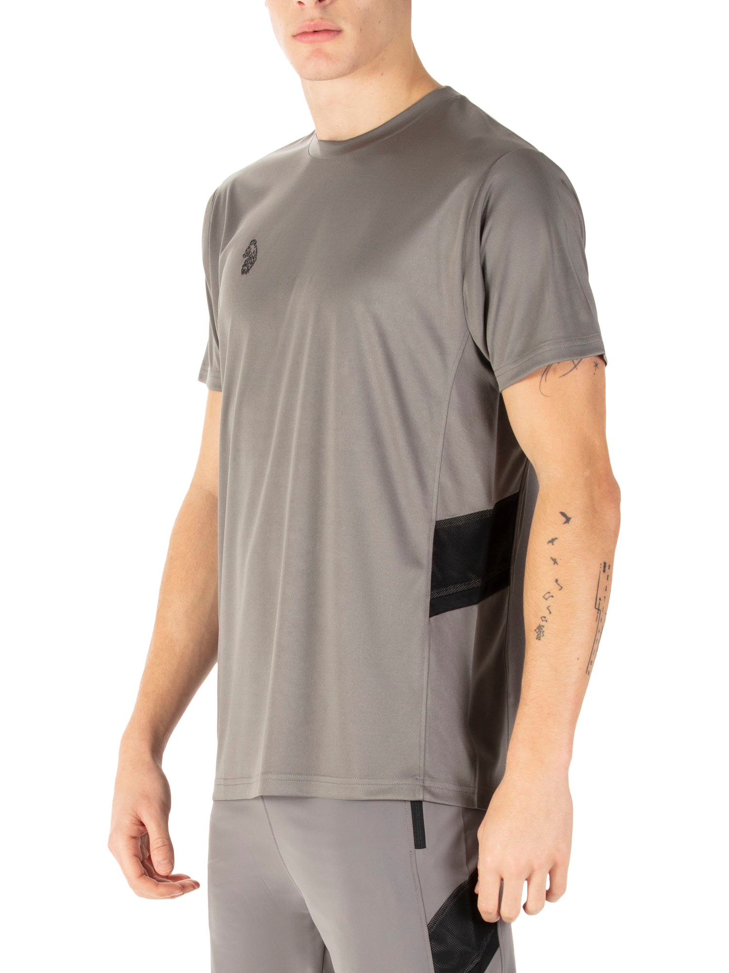 Product image 3 of 6, which shows LUKE 1977 Chalk 1000 Performance Concrete T-Shirt, Concrete, S