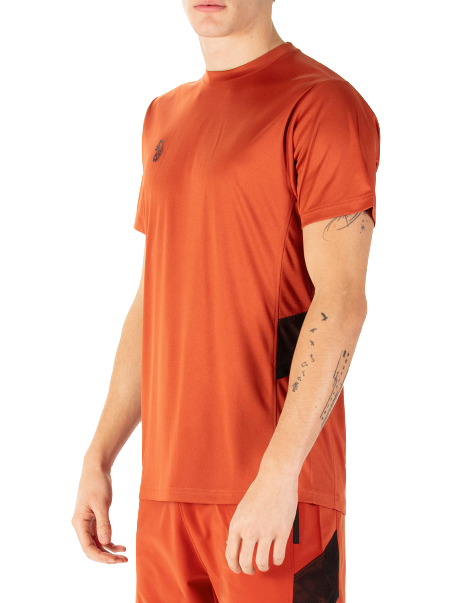 Product image 3 of 6, which shows LUKE 1977 Chalk 1000 Performance Concrete T-Shirt, Copper Orange, S