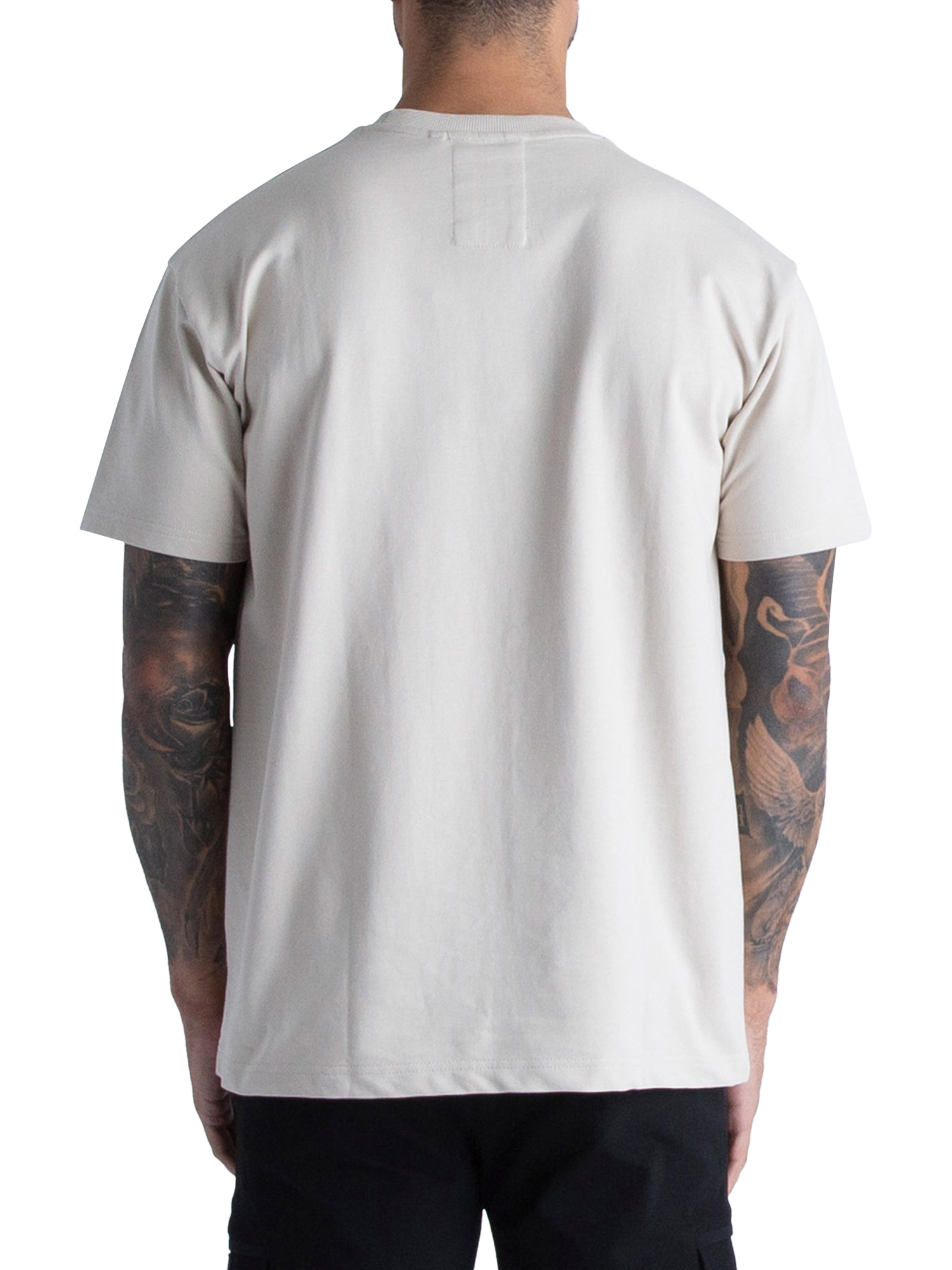 Product image 2 of 6, which shows LUKE 1977 Dragger Relaxed Fit T-Shirt, Stone, S
