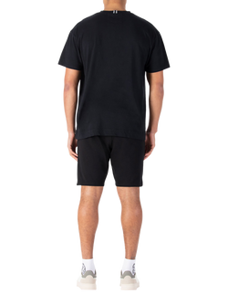 LUKE 1977 Logic Cotton Regular Fit Short Sleeve T-Shirt & Sweat Shorts Set - view 2, Black