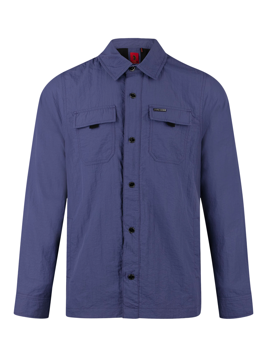 Product image 4 of 6, which shows LUKE 1977 Seattle Shacket, Future Dusk, S
