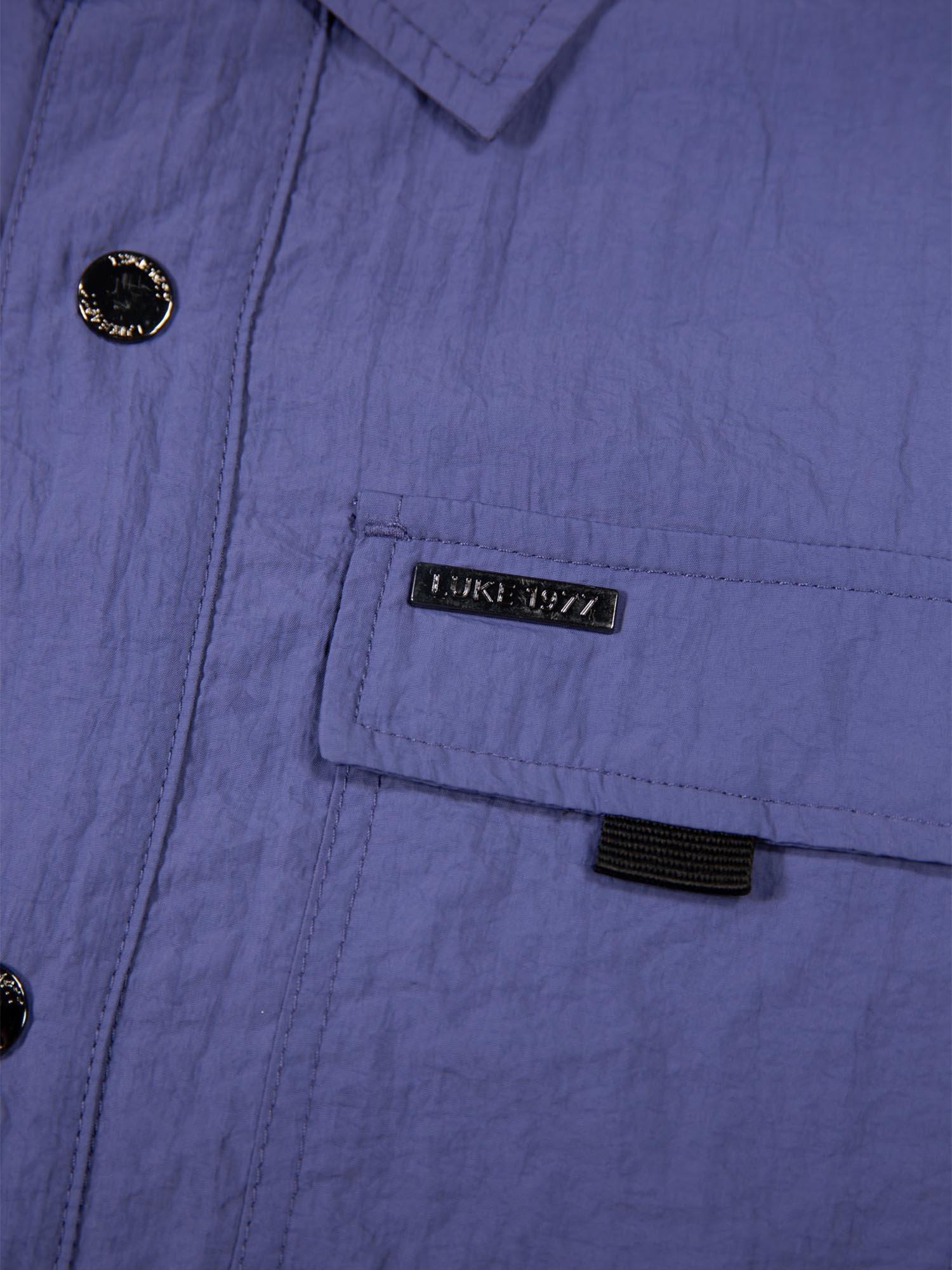 Product image 6 of 6, which shows LUKE 1977 Seattle Shacket, Future Dusk, S