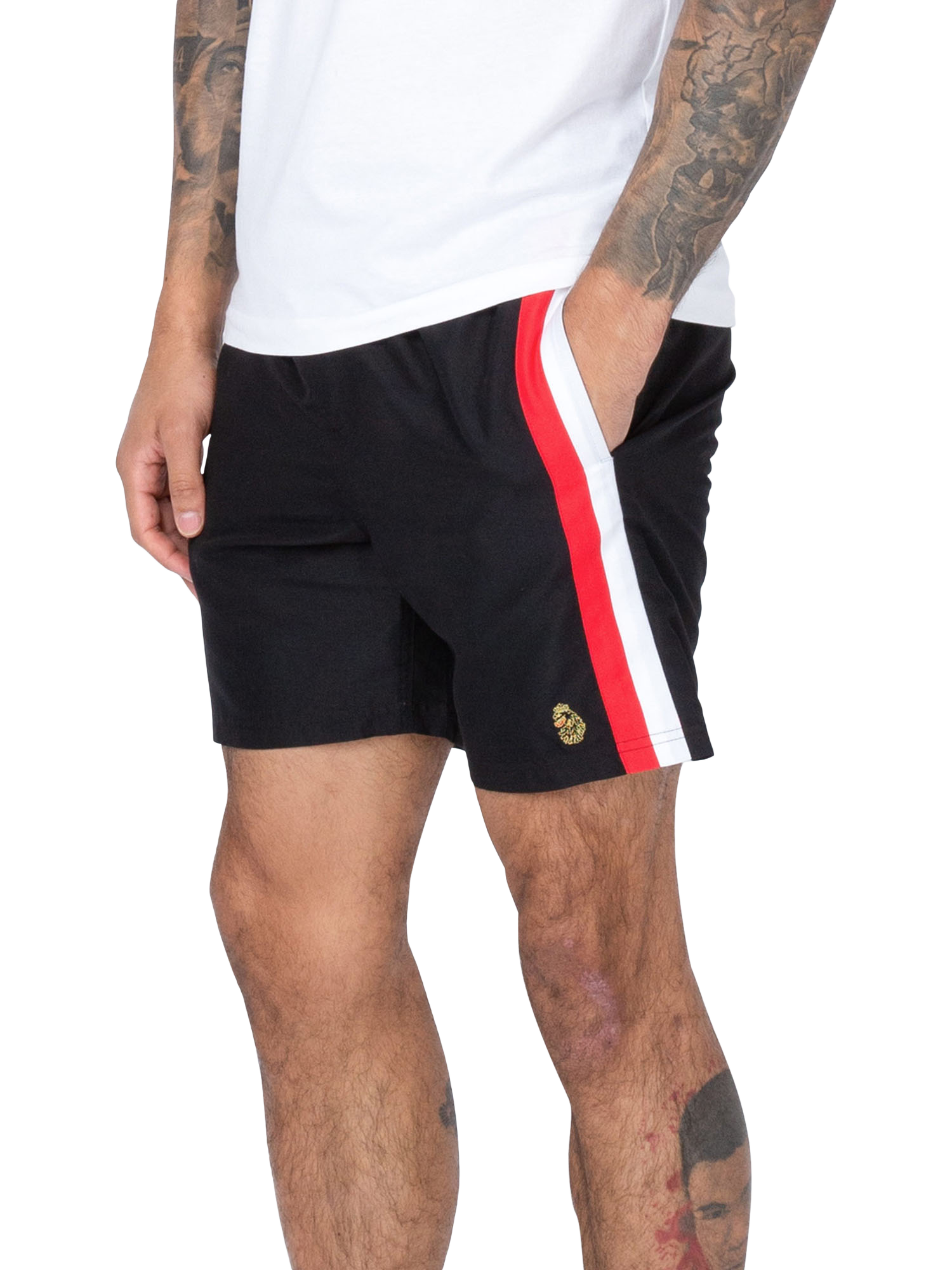 Product image 3 of 7, which shows LUKE 1977 Cabo San 2 Swim Shorts, Black, S