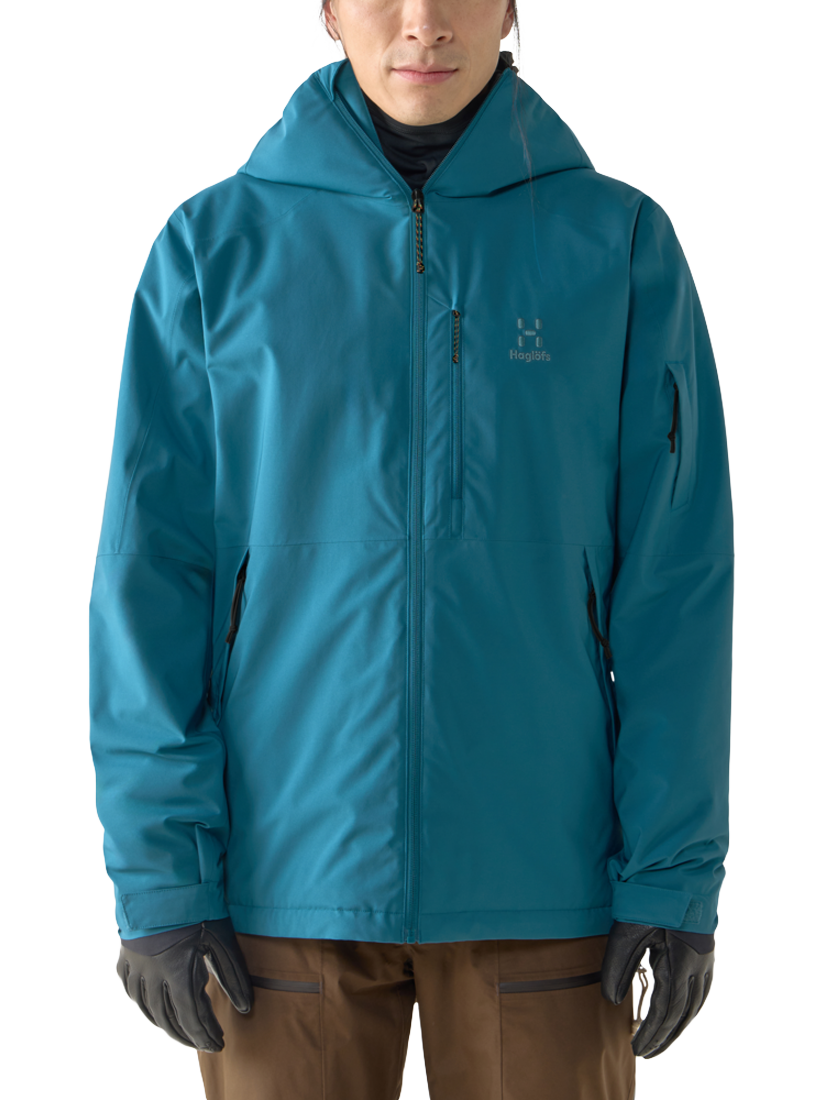 Product image 1 of 11, which shows Haglöfs Gondol II Ski Jacket, Deep Teal, S