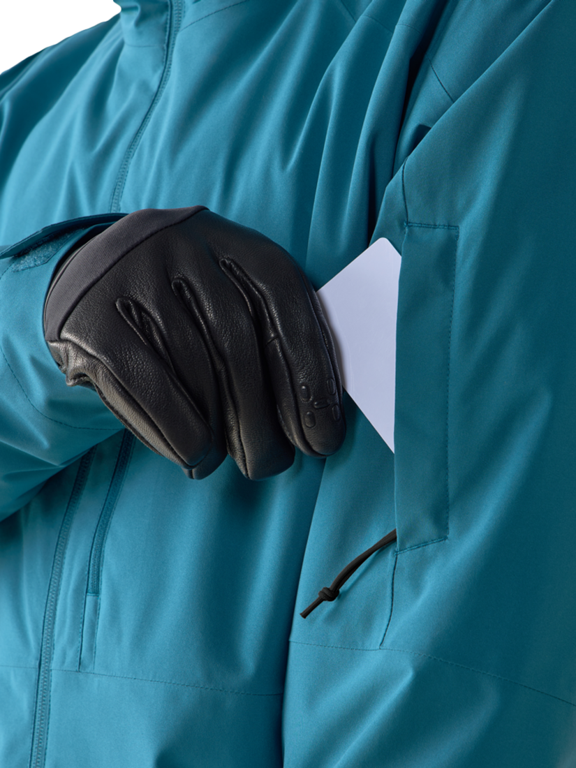 Product image 5 of 11, which shows Haglöfs Gondol II Ski Jacket, Deep Teal, S