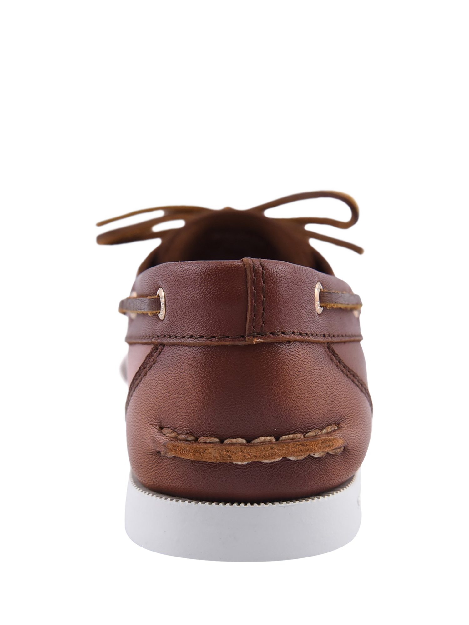 Product image 3 of 4, which shows Sperry Authentic Original 1 Eye Boat Shoes, Brown, 2.5