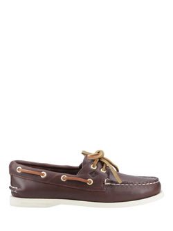 Sperry Authentic Original 2 Eye Boat Shoes, Brown, Brown