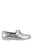 Sperry Authentic Original 2 Eye Boat Shoes, Silver