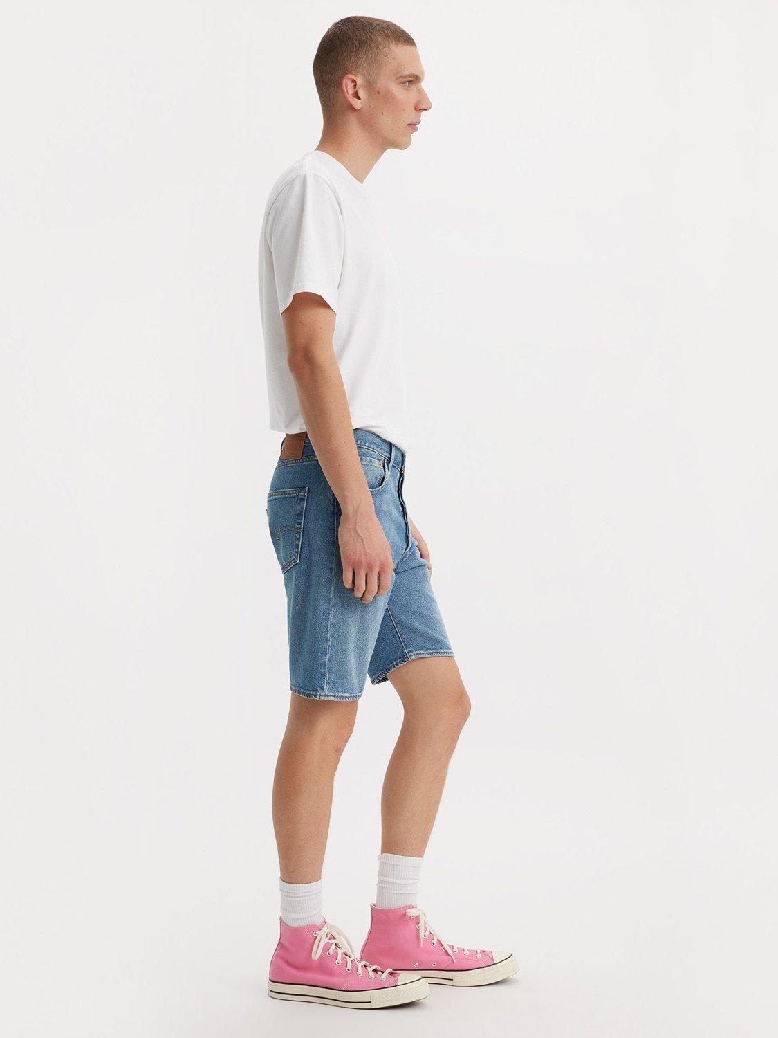 Product image 2 of 4, which shows Levi's 501 Denim Shorts, 9am On Battery, 30R