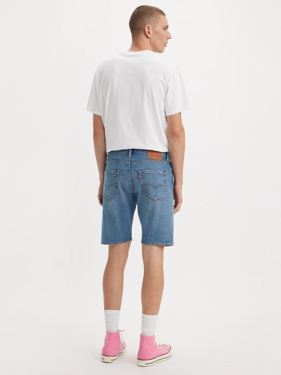 Product image 3 of 4, which shows Levi's 501 Denim Shorts, 9am On Battery, 30R