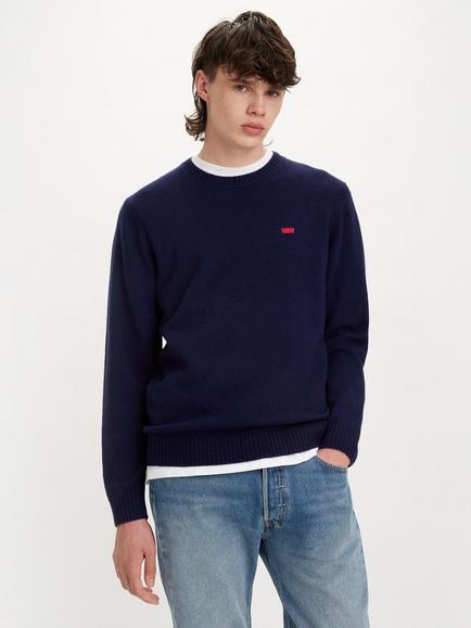 Levi's Housemark Crew Neck Sweater, Naval Academy, Naval Academy
