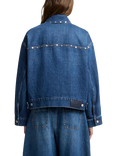 7 For All Mankind Cropped Denim Jacket, Le Blue