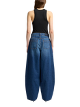 7 For All Mankind Balloon Stud Jeans, Le Blue