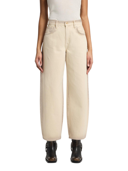 7 For All Mankind Bonnie Curvilinear Jeans, Sand Beach, Sand Beach