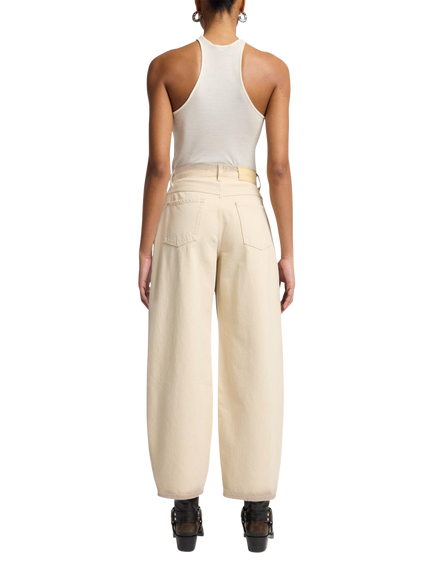 7 For All Mankind Bonnie Curvilinear Jeans, Sand Beach - view 2, Sand Beach