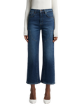 7 For All Mankind Alexa Cropped Flare Cotton Denim Jeans
