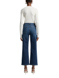 7 For All Mankind Alexa Cropped Flare Cotton Denim Jeans