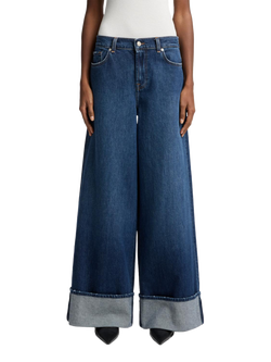 7 For All Mankind Marie Wide Leg Jeans, Artifact