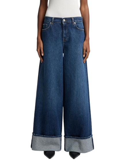 7 For All Mankind Marie Wide Leg Jeans, Artifact